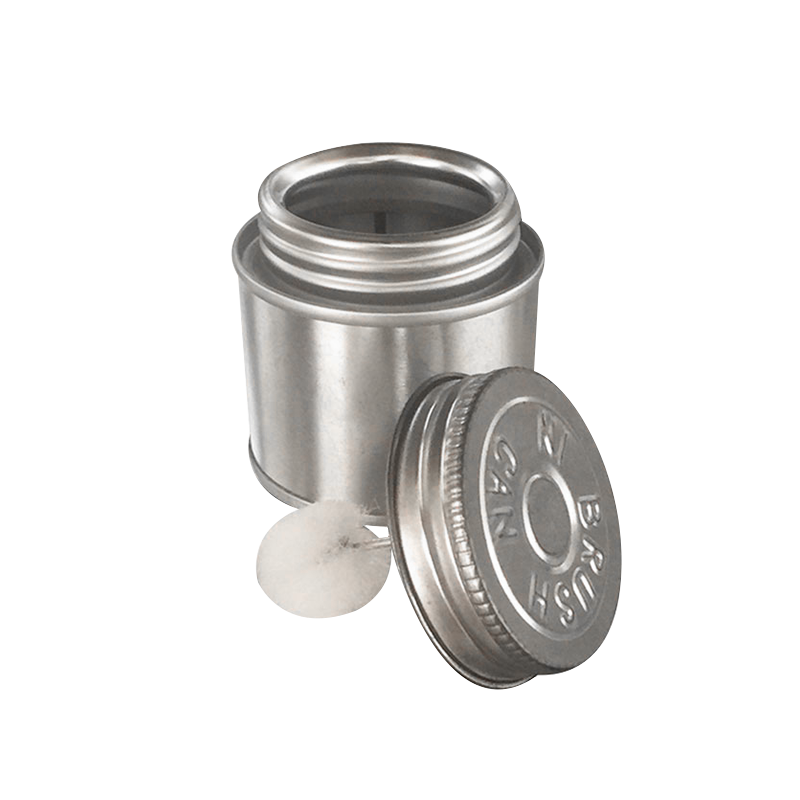 59ml-947ml PVC/CPVC Cement Screw top/Monotop/Unitop Round Tin Can With Dauber Ball Cap