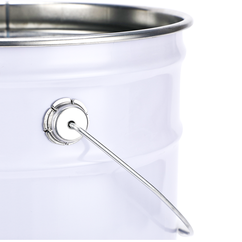 20L With Flower Lid Tin Pail For Paint And Glue Packaging