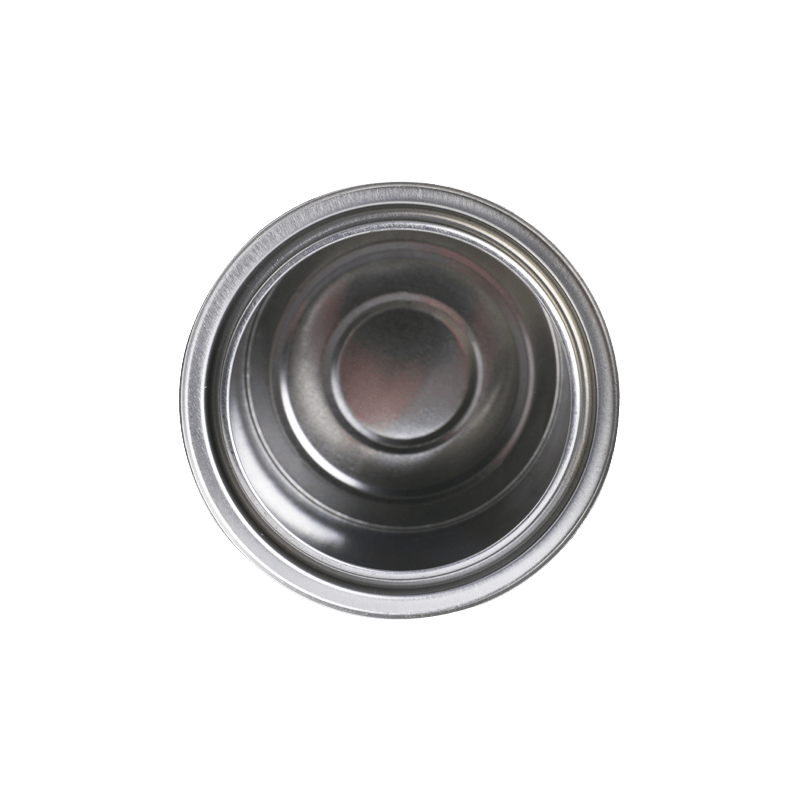 3L Paint/Glue Round Silver Tin Can  With Plastic/Metal Handle